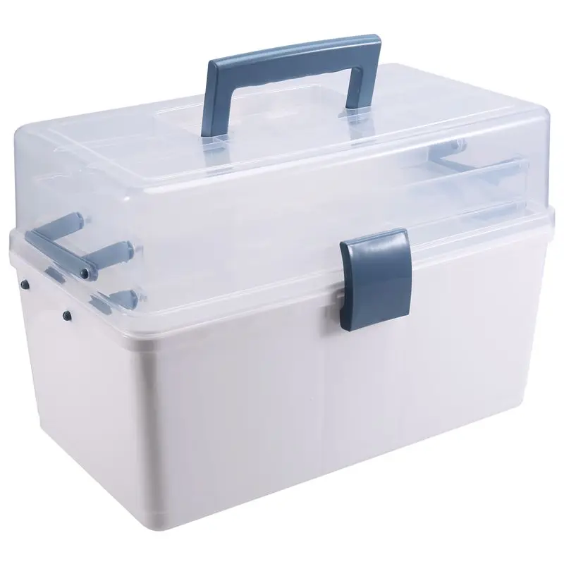 A04G-Portable Multifunctional Tool Box Hardware Storage Large Capacity Electrician Maintenance Toolbox Hardware Sorting Box