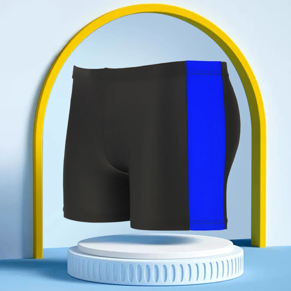 Traje de baño Bañador Baúl Pantalones cortos de playa 4 colores opcionales Niños Múltiples tamaños Bóxer de natación de verano con forro con cordón
