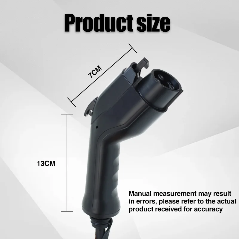 Type1 EV Charger Plug 16A 32A Female IEC 62196 TYPE2 Convertor GBT SAE J1772 3.5KW 22KW for Electric Car Vehicle Charging Statio