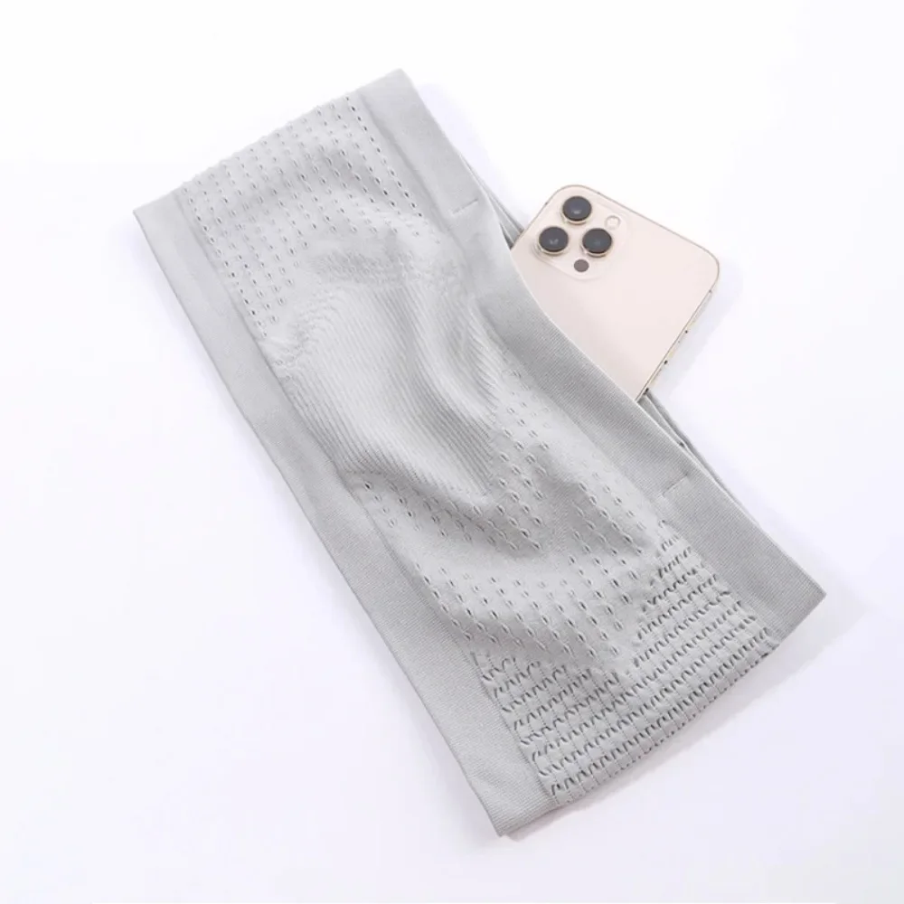 حقيبة خصر رياضية غير مرئية للجري بدون خياطة - حزام رياضي خفيف الوزن مع جيب للهاتف - مسامي للركض/ركوب الدراجات #5