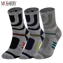 3 Pairs/Set Sport Crew Socks Men Summer Outdoor Protective Ankle Basketball Football Deodorant Non-Slip Mid Tube Male Socks