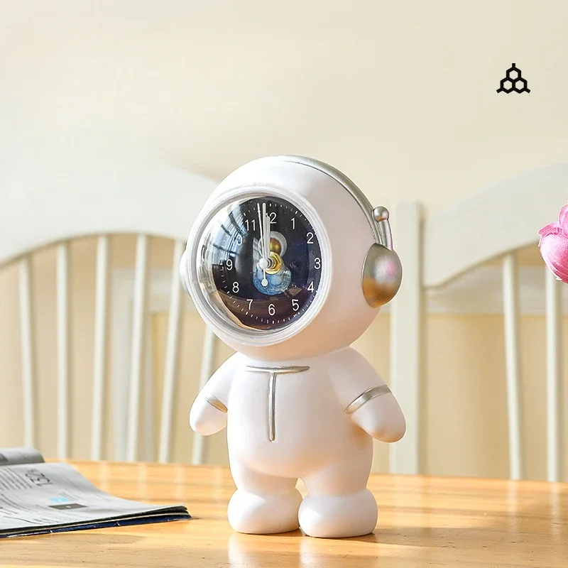 Hot Sale  Astronaut Clock Piggy Bank  Store Can Children's Birthday Gift Anti-fall Piggy Bank Astronaut Children's Day