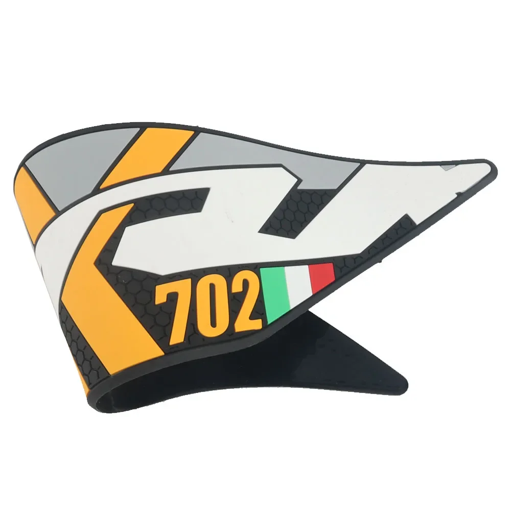 Voor Benelli Trk 702 X Adventure 2023 2024 Motorfiets Tank Sticker Pad Antislip Kant Brandstof Rubber Waterdichte Stickers Sticker