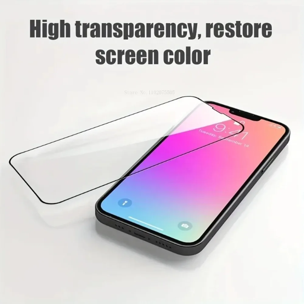 1Pc Tempered Glass For IPhone 14 Pro Max 12 13 Mini 7 8Plus Glass Screen Protector For IPhone 15 Pro Max 11 Pro XR XS Glass