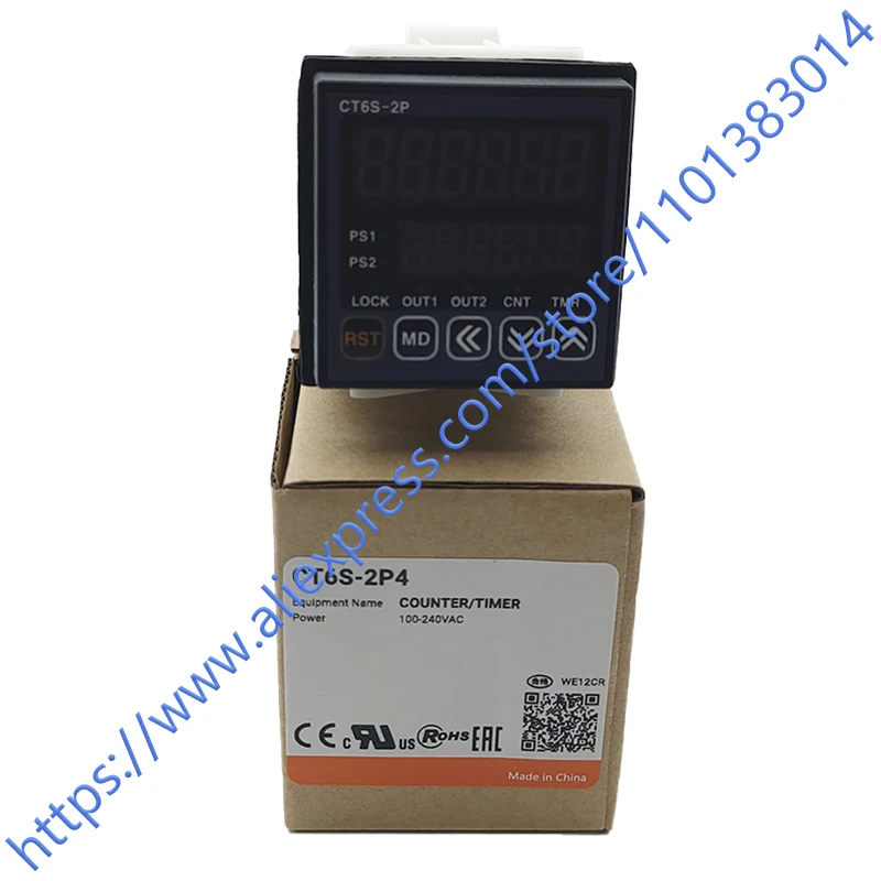 100%NEW ORIGINAL Counter CT6S-2P4 Controller 1 Year Warranty