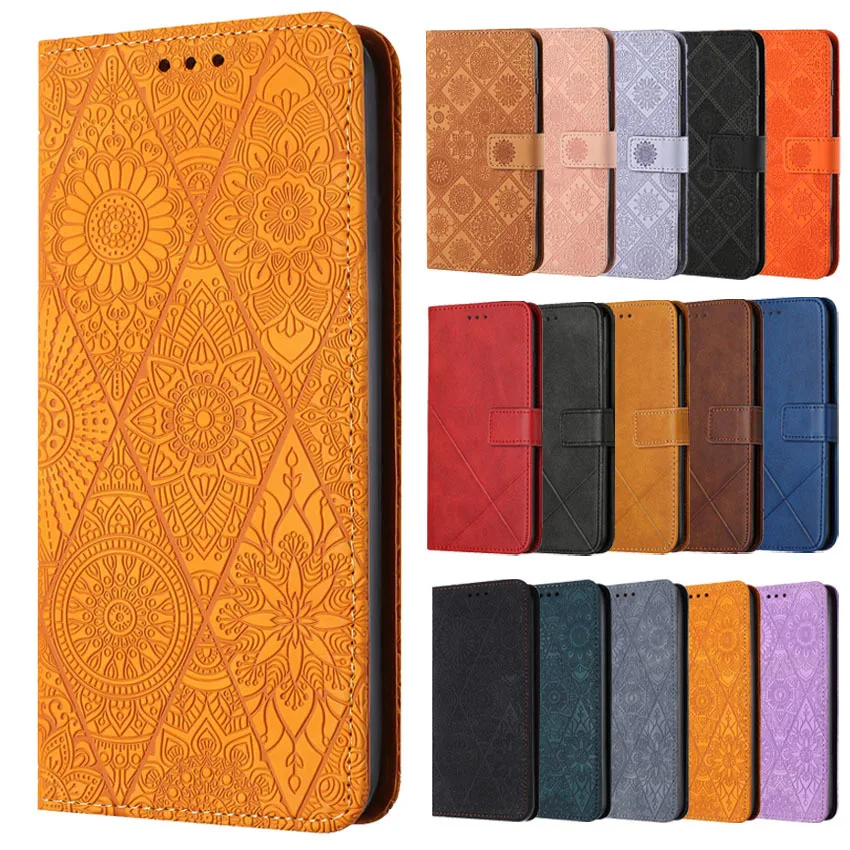 Wallet Magnetic Flip Leather Case For iphone X XS XR Max 7 8 Plus SE 2020 2022 2 3 Solid Color Stand Phone Book Cover