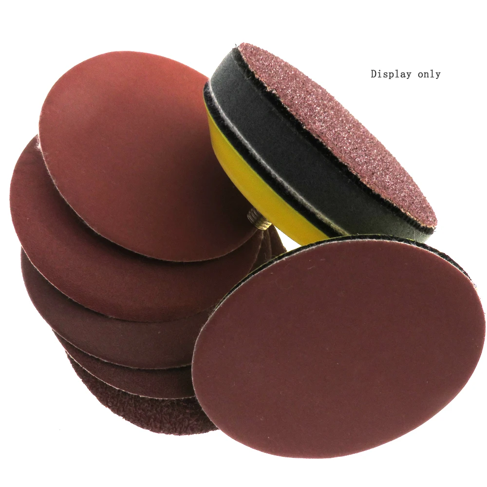 20Pcs 3 Inch 75mm Sandpaper Sanding Disc 40-7000 Grit For Dremel Sander Machine Self Stick Abrasive Tools  Accessories
