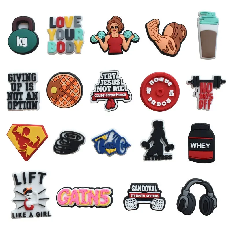 

2pcs lot PVC excise characters earphone list buckles shoe charms decorations for pins key chain pencil box accessories diy gift