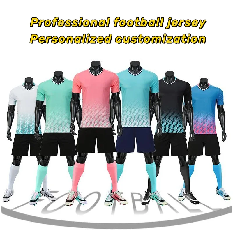 

Футбольные формы для взрослых и детей: быстросохнущие профессиональные комплекты для мужчин и женщин, спортивная одежда для футзала, тренировочные костюмы на заказ