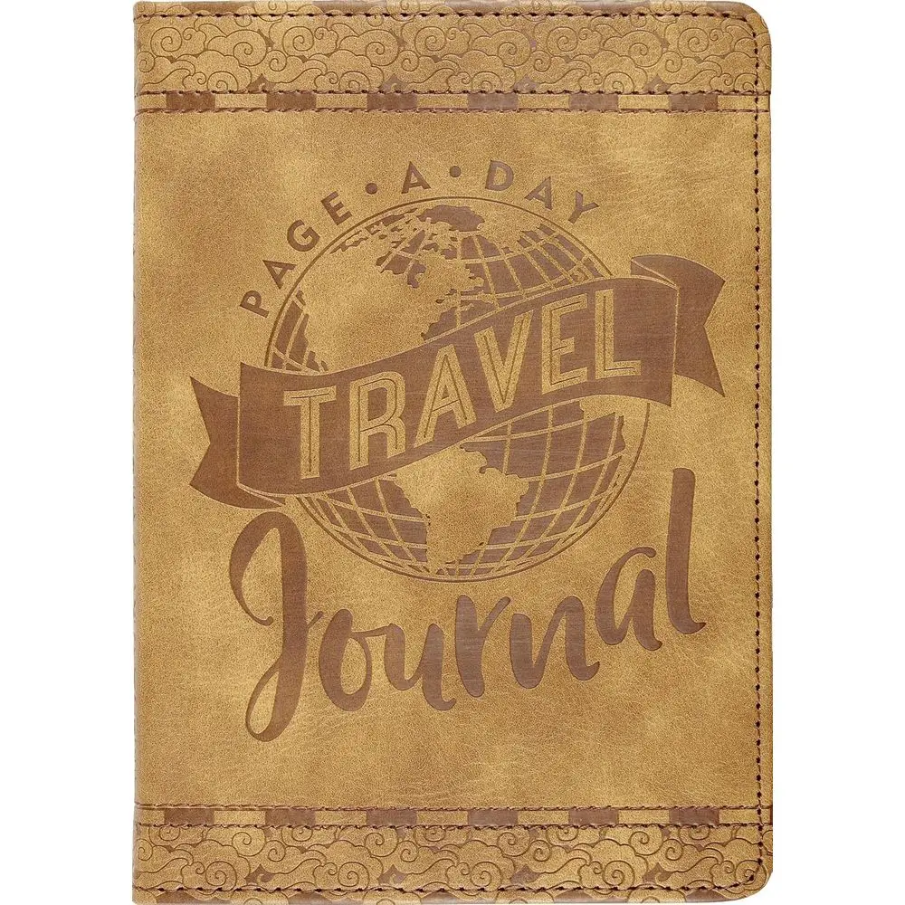 

Artisan Vegan Leather Travel Journal: Daily Diary Notebook