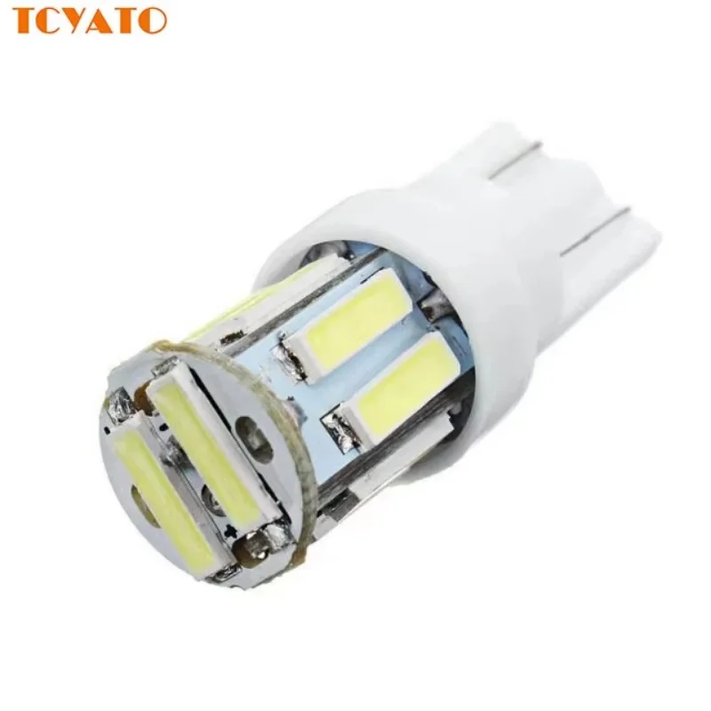 

TCYATO t10led width indicator light, 12V car interior reading light, 5050, 5smd car high-brightness license plate light