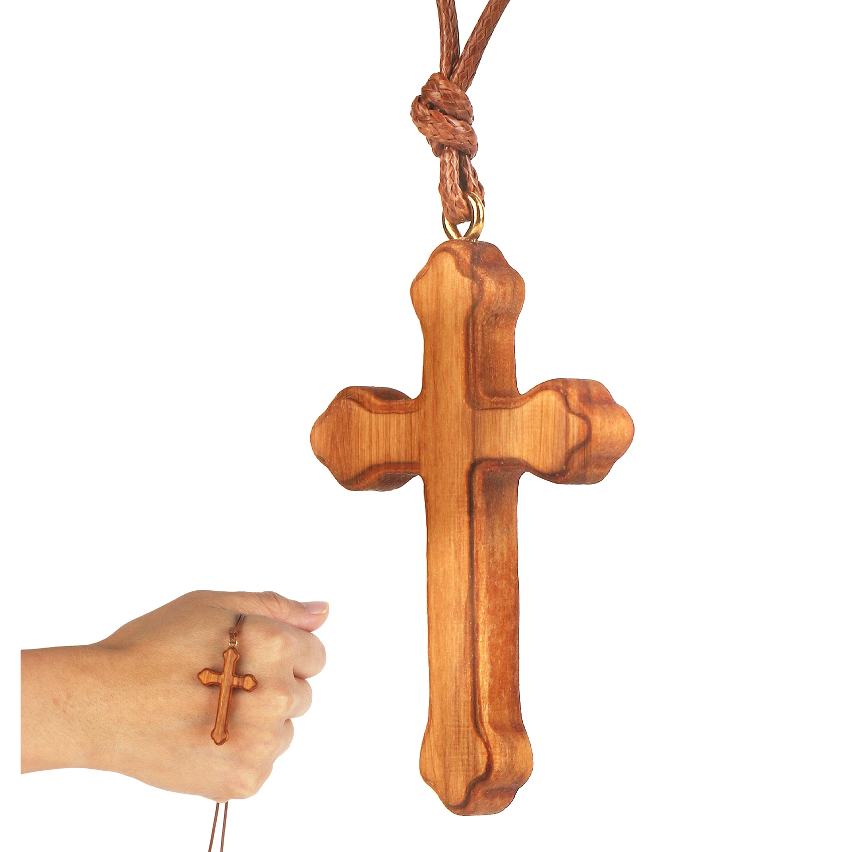 

3/1pcsCross Jesus Pendant Christ Statue Crucifix Car Pendant Religious Decor & Gifts Orthodox Church Cross Pendant Jewelry Gift