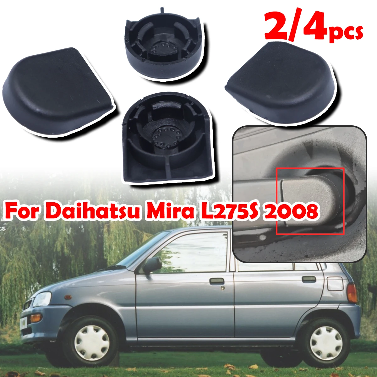 

Front Windshield Windscreen Window Wiper Arm Nut Rocker Cap Bolt Cover 8529213010 For Daihatsu Mira L275S 2008 For Toyota SCION