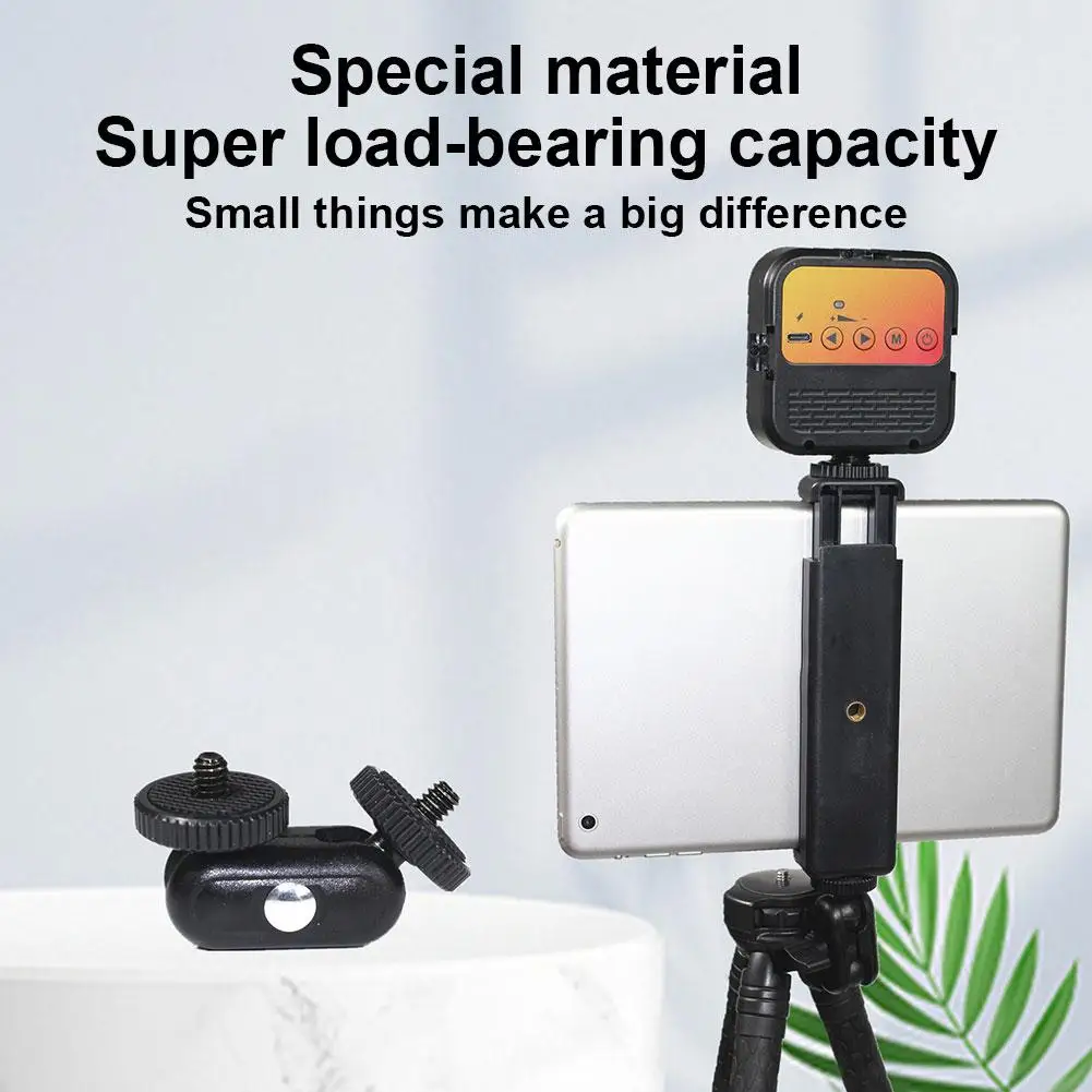 ใหม่ Double Ball Heads Magic Arm พร้อมบอล 15 มม. 360 °   1/4 ''Screw ขยาย Mount สําหรับ Gopro กล้อง DSLR Monitor Video Light Mic T A2Q5