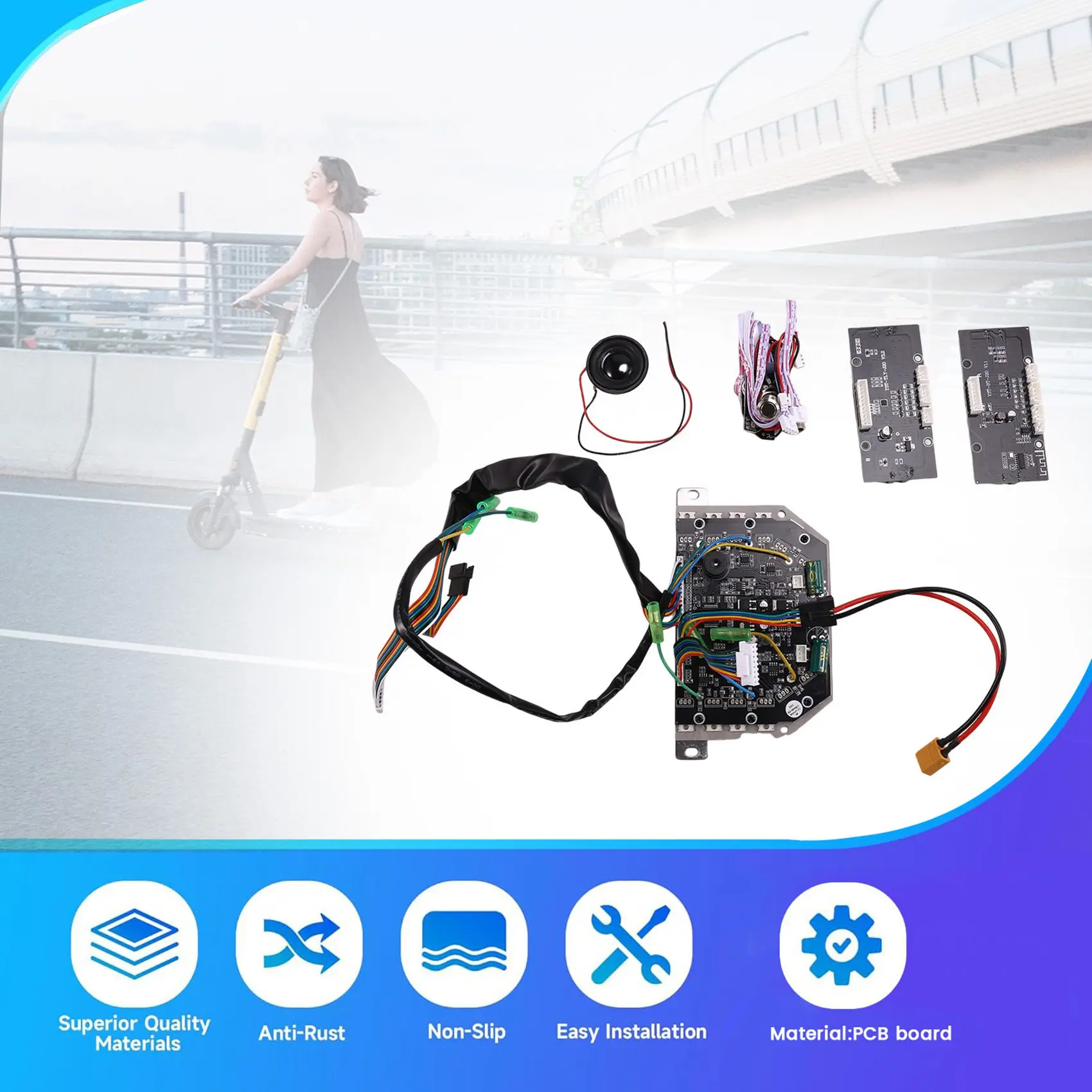 A79E-36V DIY 6.5/8/10 Inch Scooter Motherboard Controller for Self Balancing Smart Scooter Accessories Hoverboard