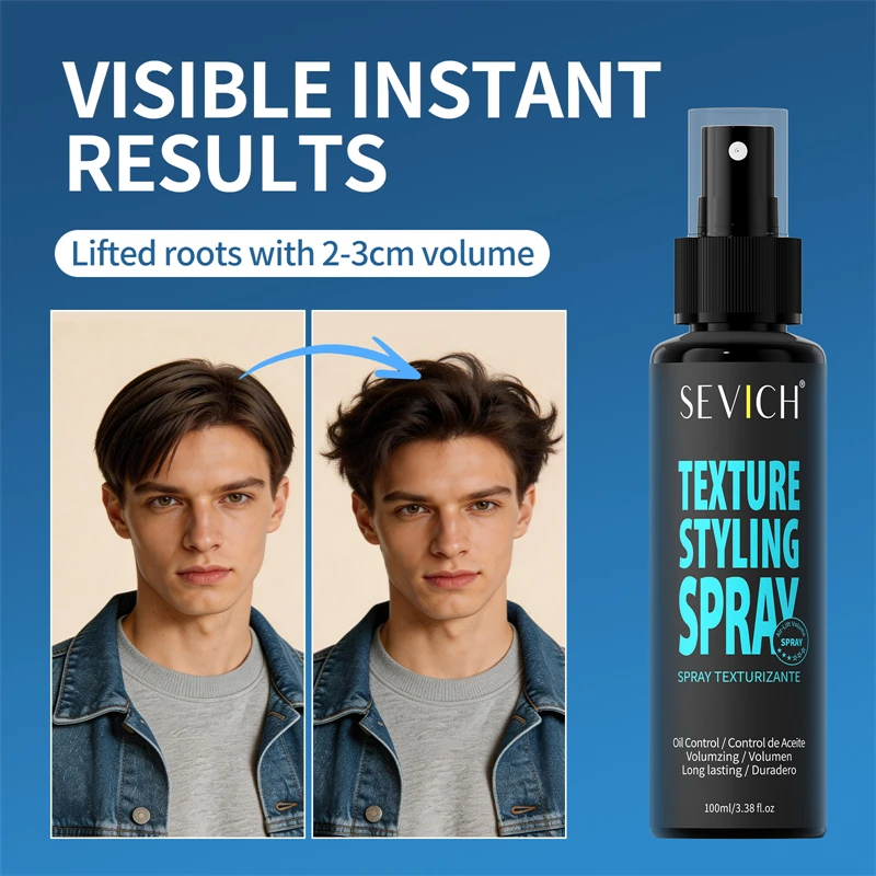 Sevich 100ml Sea Salt Hair Styling Spray Improving Volumizing Texturing Hair Holding Spray Beach Surfer Hairspray Mist