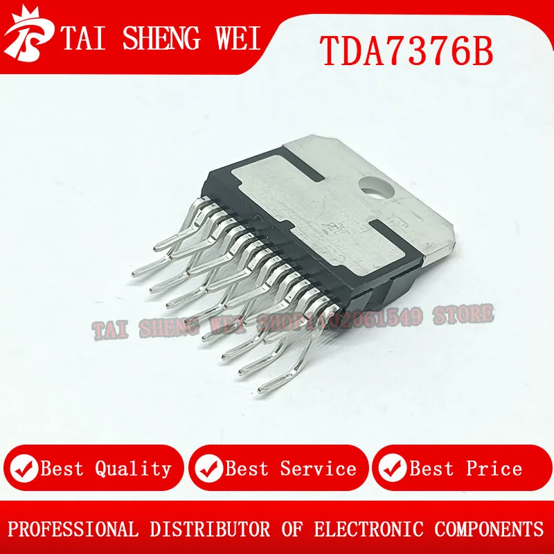 5pcs TDA7376B TDA7376 ZIP-15 2 x 35W