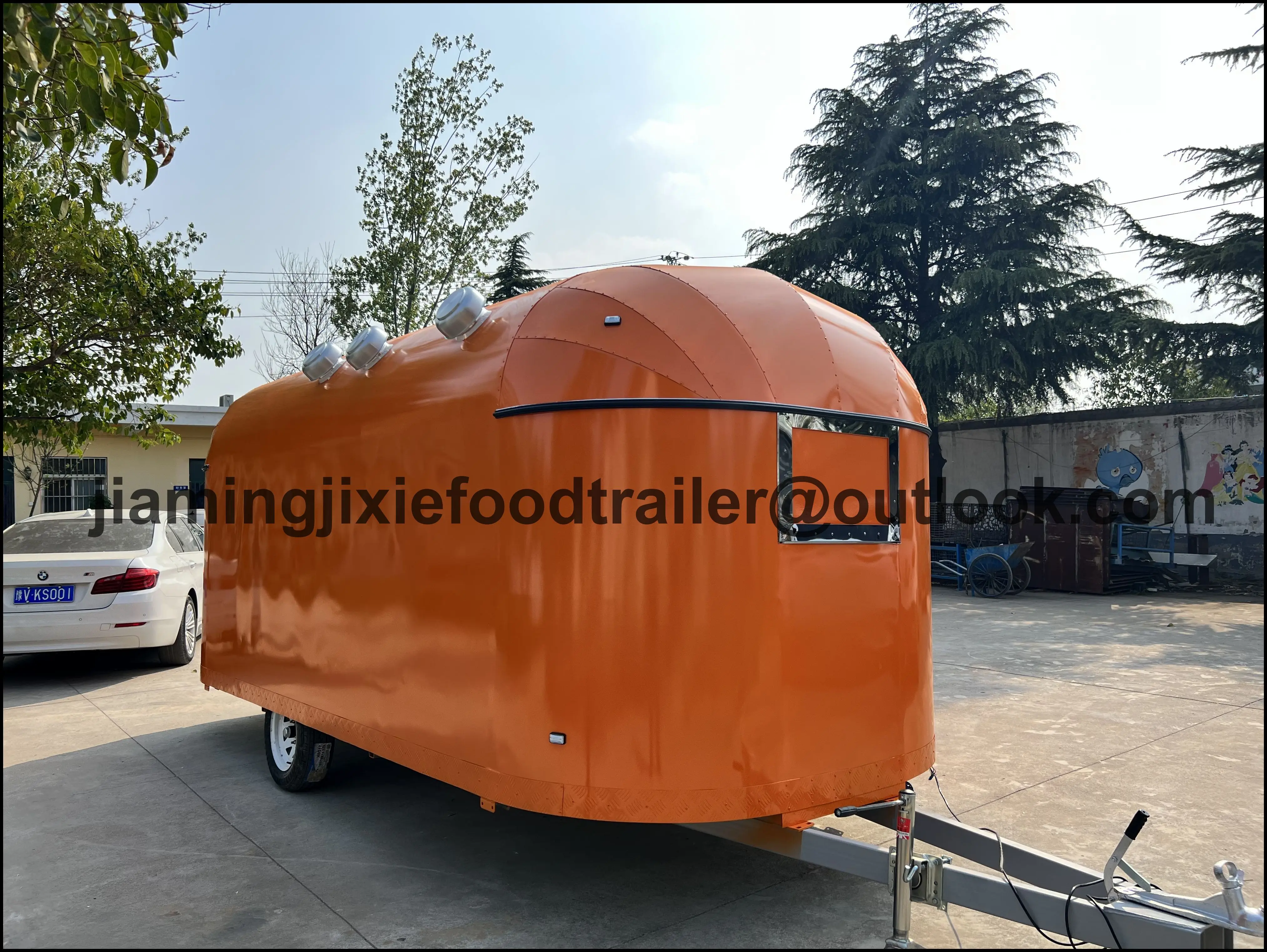 

Mobile Mobile Kitchen Bbq Fast Food Trailers Fully Equipped Us Standards Mobile Food Truck Purchase with Full Kitchen