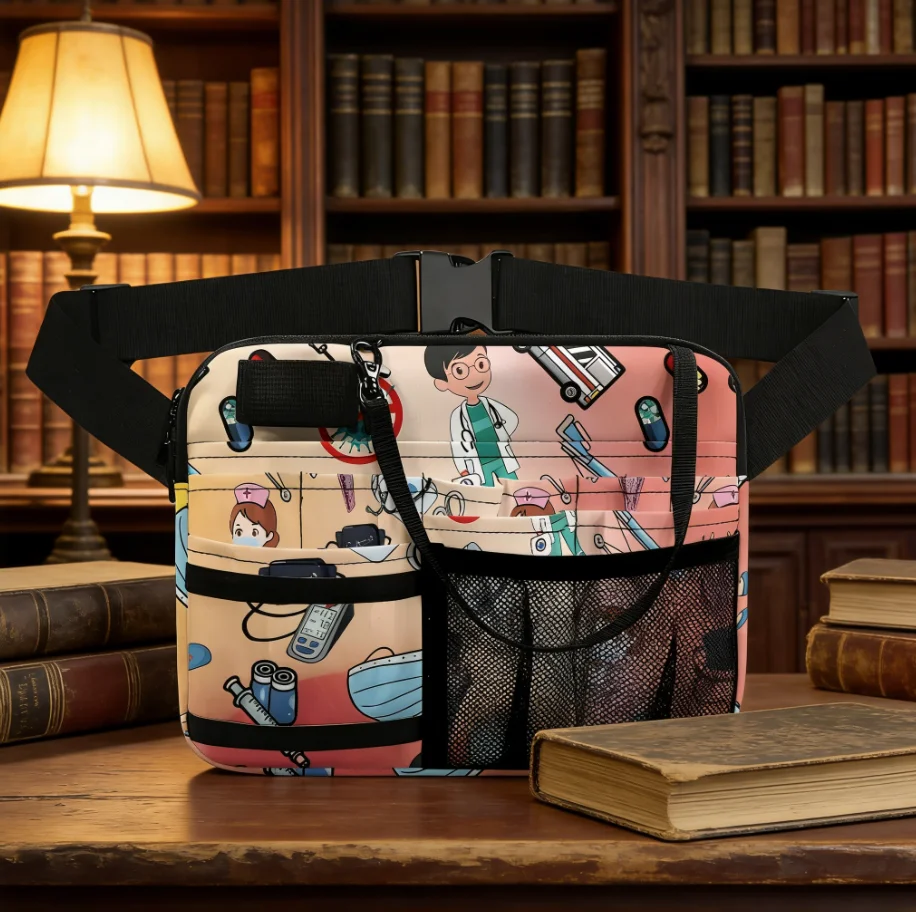 

Регулируемая поясная сумка для медсестер с регулируемым ремнем, подходит для всех размеров тела