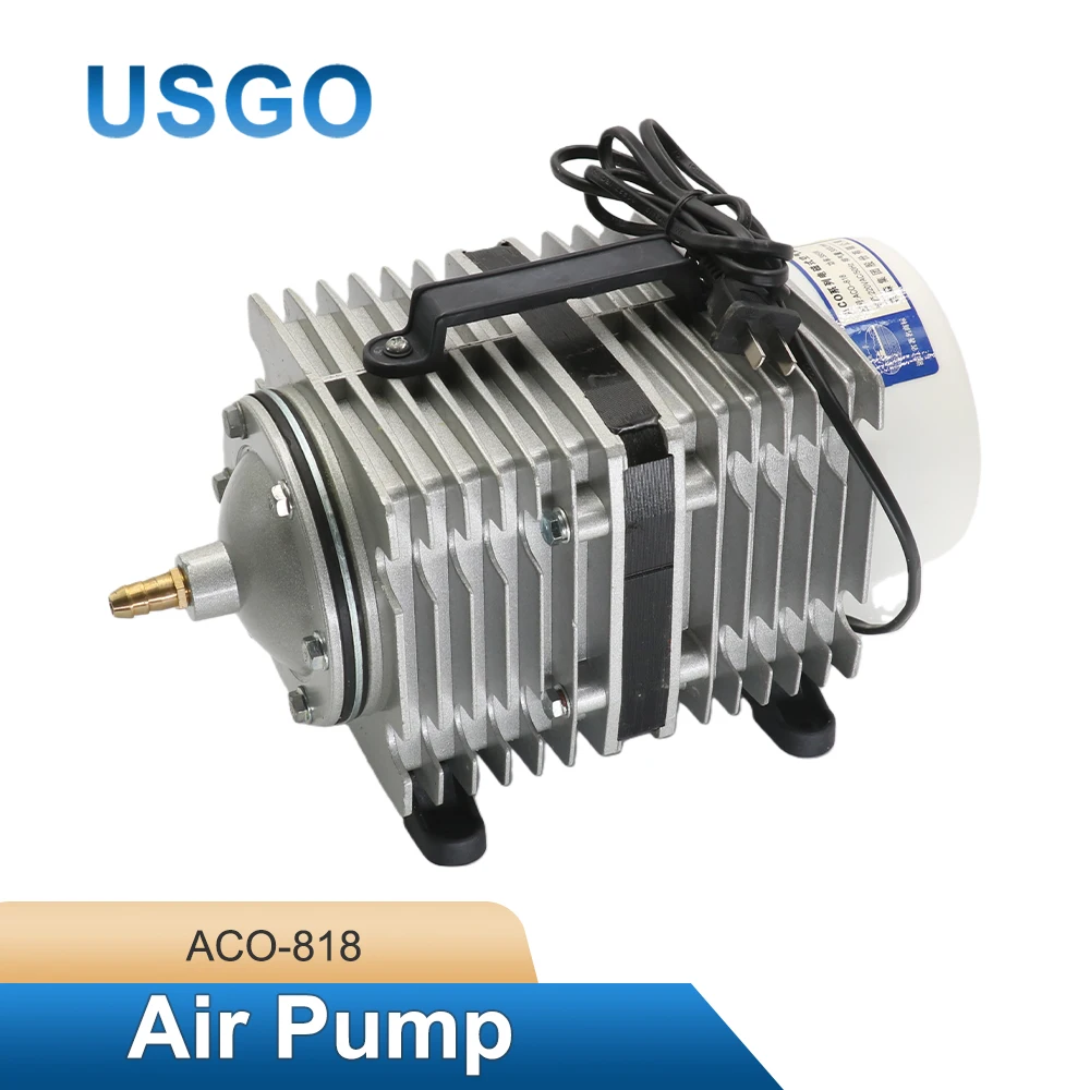 USGO High Power Air Pumps 385W ACO-818 220V/50Hz Electromagnetic Air Pump for Co2 Laser Engraving&Cutting Machine