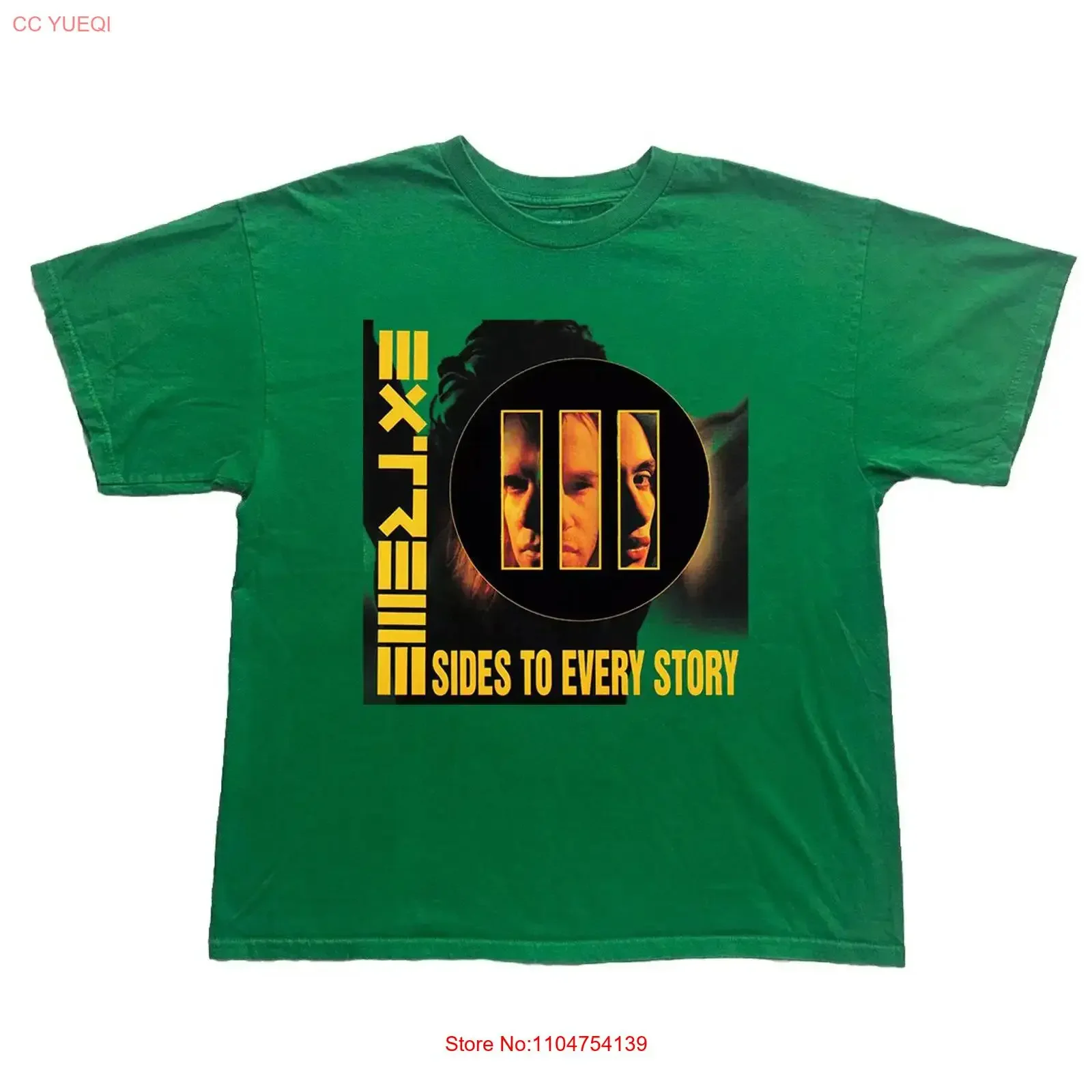 Camiseta Nova Extreme III Sides To Every Story Algodão EUA Tamanhos S a 5XL Vintage Lavada Unissex Estampa Gráfica Streetwear Designer