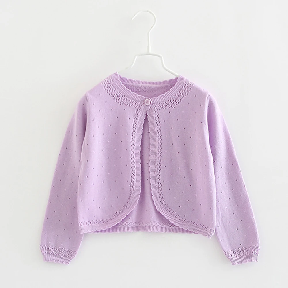 Baby Sweater Baby Girls Sweaters Cardigans Autumn Toddler Long Sleeves Knitwear Jackets Newborn Knit Clothes Tops