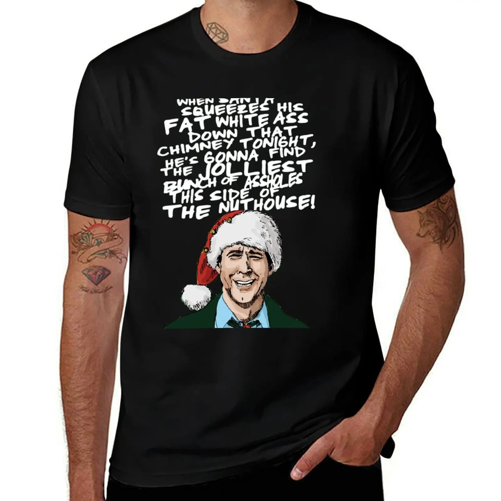 

Griswold alternative Christmas card T-Shirt Funny t-shirts boys animal print Louboutins street wear mens fashion