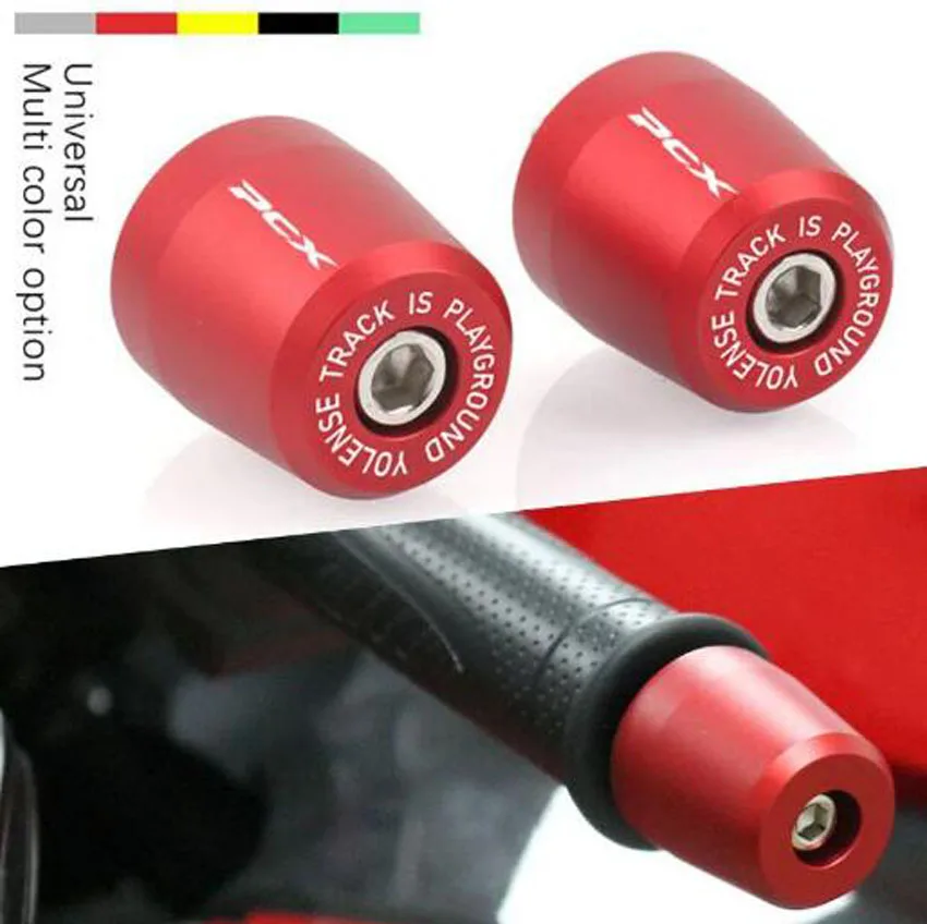 

Motorcycle Handle Bar End Handlebar Grips ends Cap Plug Slider Counterweight cover For HONDA PCX125 PCX150 PCX160 PCX 125 150