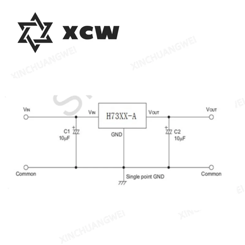 10PCS H7333-A SOT-23 250mA 3.3V withstand voltage 18V (LDO) linear regulator chip