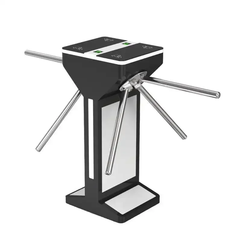 Easy Installation Remote Monitoring Low Maintenance Time and Attendance Tracking Fingerprint Reader Dual Ways Turnstile Gate