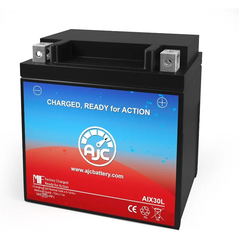 

AJC Battery Compatible with -Davidson Street Glide FLHX 1690CC Motorcycle Battery (2012-2016)