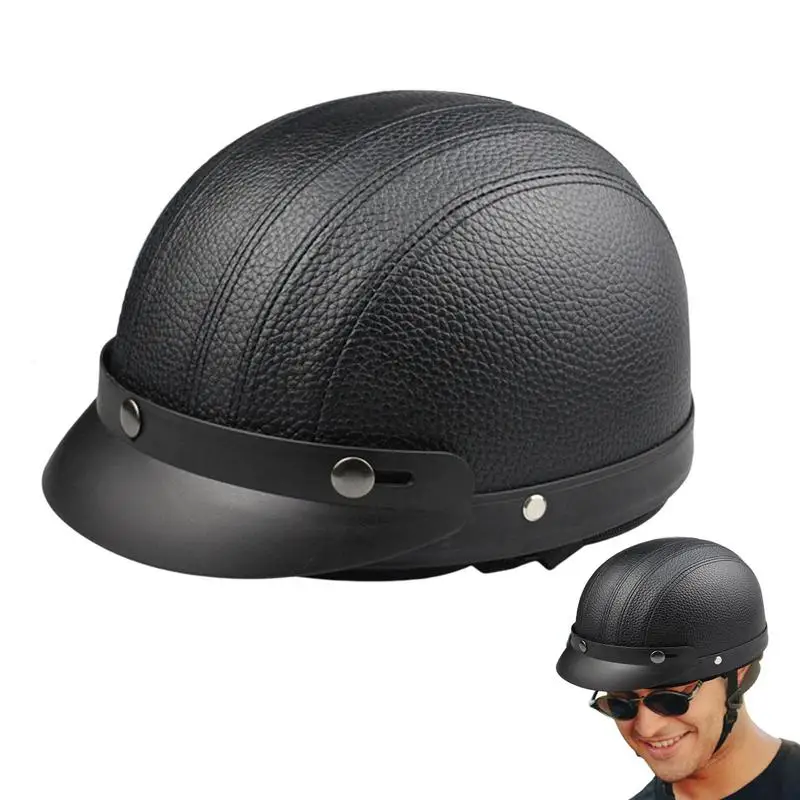 Motorcycle Halfs Helmets Urban Baseball Hat Style Safety Mountain Road MTB Ebikes Bicycle Helmets Caps for Adult Men Women