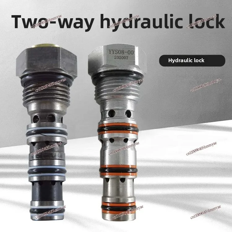 Hydraulic Two-way Lock YYS08 Hydraulic Valve, Cylinder Pressure Keeping Valve, Hydraulic Control Reversing Valve DPC-08 Support