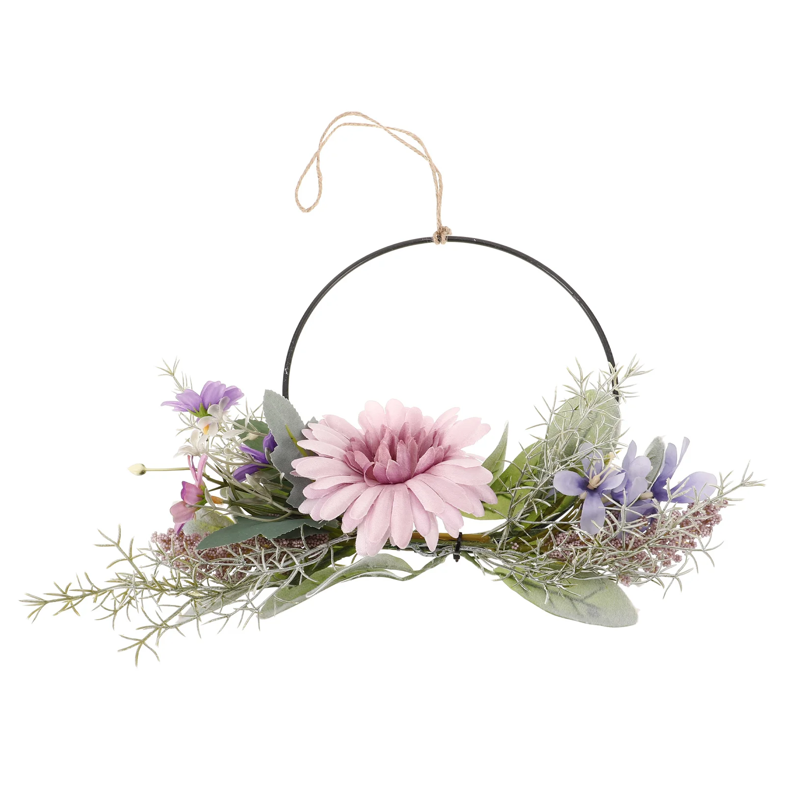 

Artificial Wreath Decor Fake Flower Garland For Indoor Outdoor Door Hanging Wedding Party Garden Home Decoration Wreaths