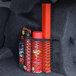 For Toyota Corolla Rav4 Chr Avensis Yaris Auris Prius Car Trunk Seat Back Elastic Storage Net Cargo Organizer Bag Accessories