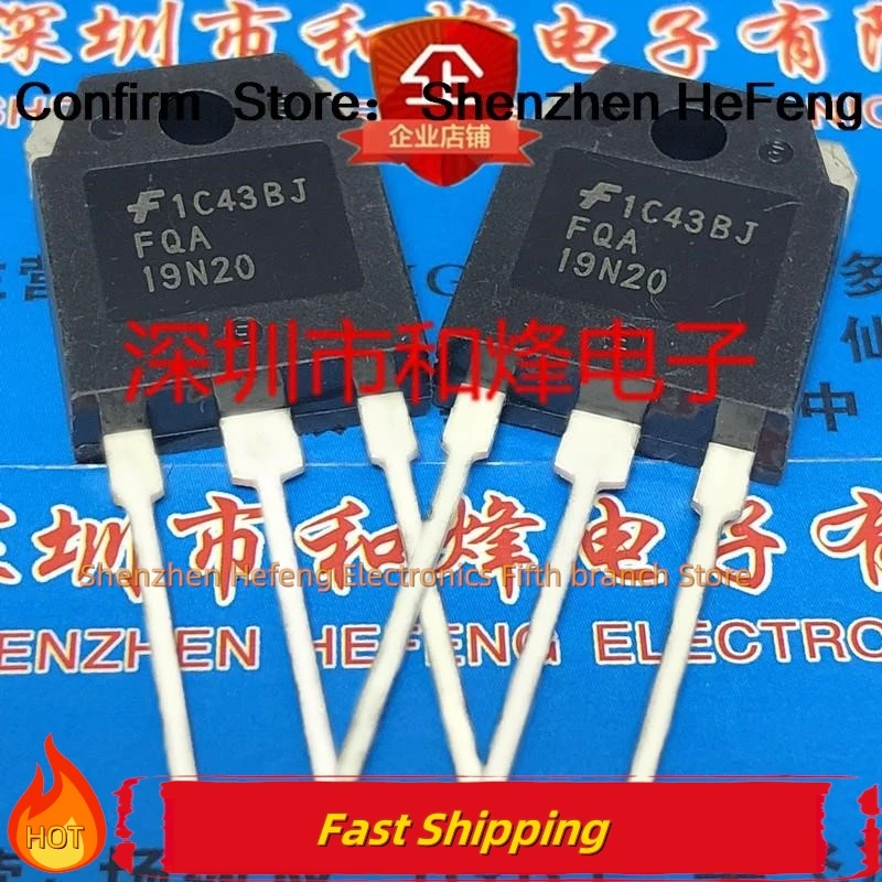 5PCS-10PCS FQA19N20   TO-3P 200V 23A    NEW AND ORIGINAL  Quality Can Be Purchased