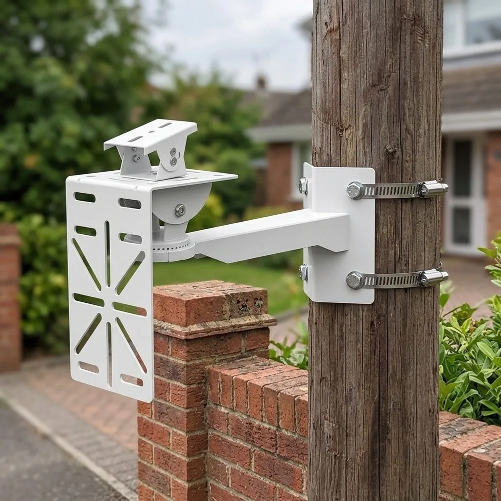 360° Adjustable Outdoor Camera Mount Bracket For Ball Camera Installation RustProof Waterproof Camera Holder Bracket