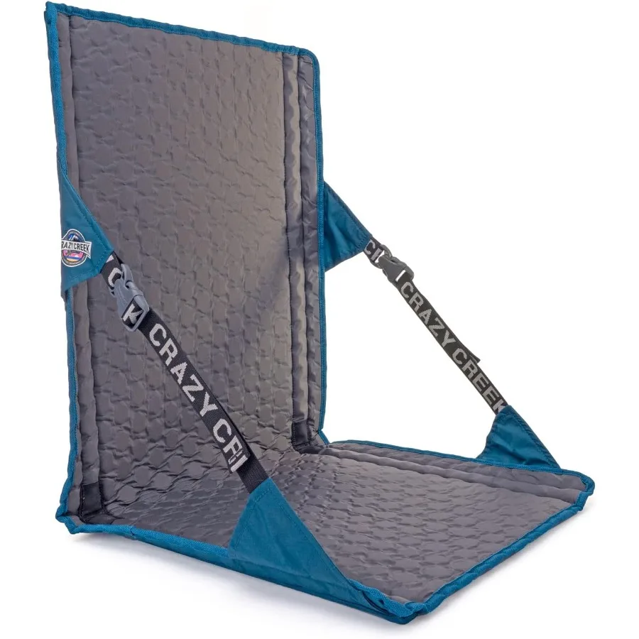 

LongBack Chair for Backpacking,Camping and Stadium Use,Extra Width & Back Height for Comfort,250 LBS Weight Capacity, Adjustable