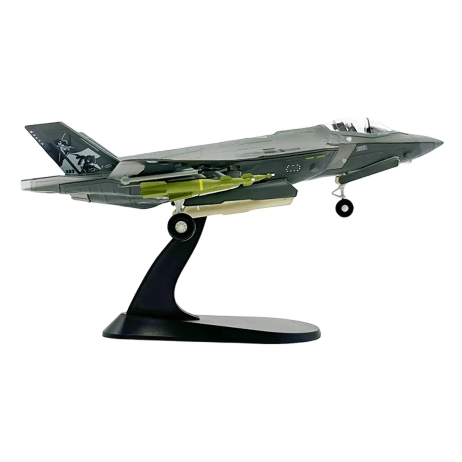 مقياس 1:72 F-35A نموذج طائرة مقاتلة نموذج الوحش وضع عرض موقف طائرة محاكاة الطائرة للبالغين هدية جمع #3