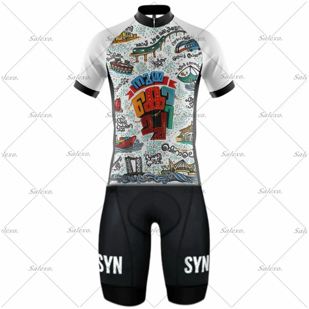 

LASER CUT Gradient Skinsuit Men's Triathlon TEAM Short Sleeve Bodysuit SHORT Cycling Jersey Bicycle Maillot Ropa Ciclismo