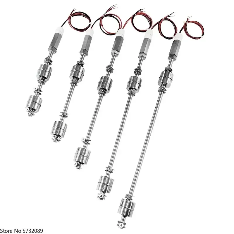 

Регулируемый переключатель уровня с плавающим шариком из нержавеющей стали 304, контроллер уровня резервуара для воды для мытья посуды