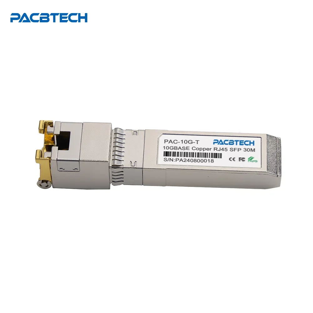 10G RJ45 Copper SFP+ Transceiver Module  1G rj45 sfp 10g 11gb  rj45 sfp for Cisco/Mikrotik switch  Routers Fully Compatible 30M