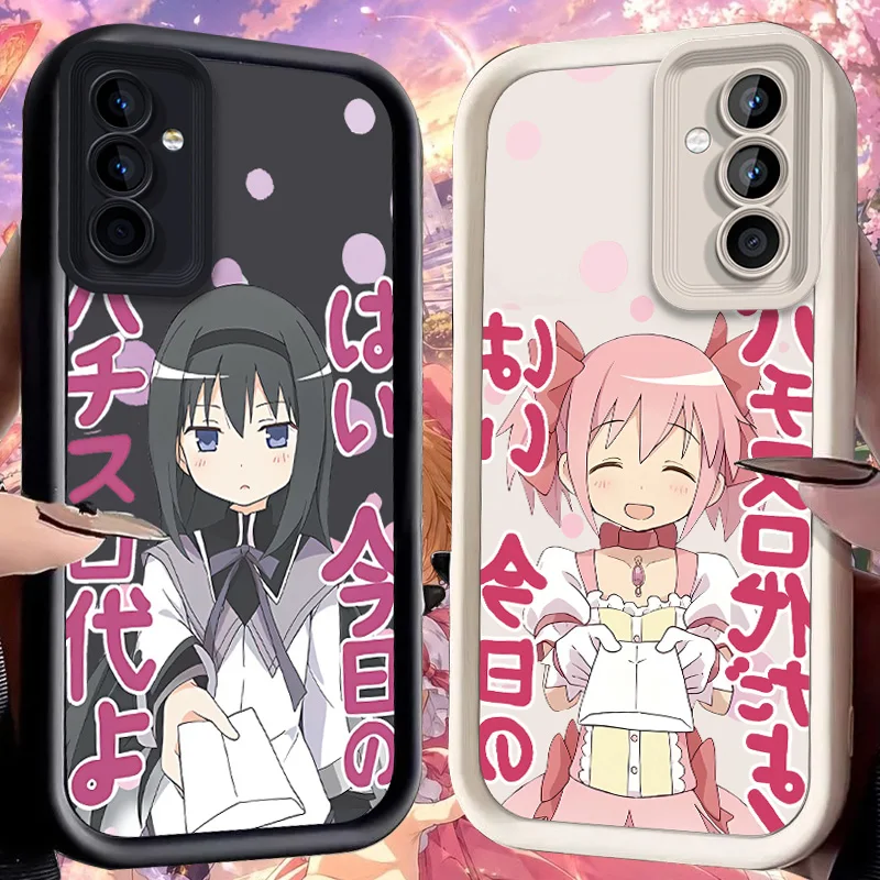 Anime Akemi Homura Print Case for Samsung Galaxy S26 S25 Edge S24 Plus S23 S22 Ultra S21 S20 FE A57 A56 A55 A54 5G A53 A52 Cover