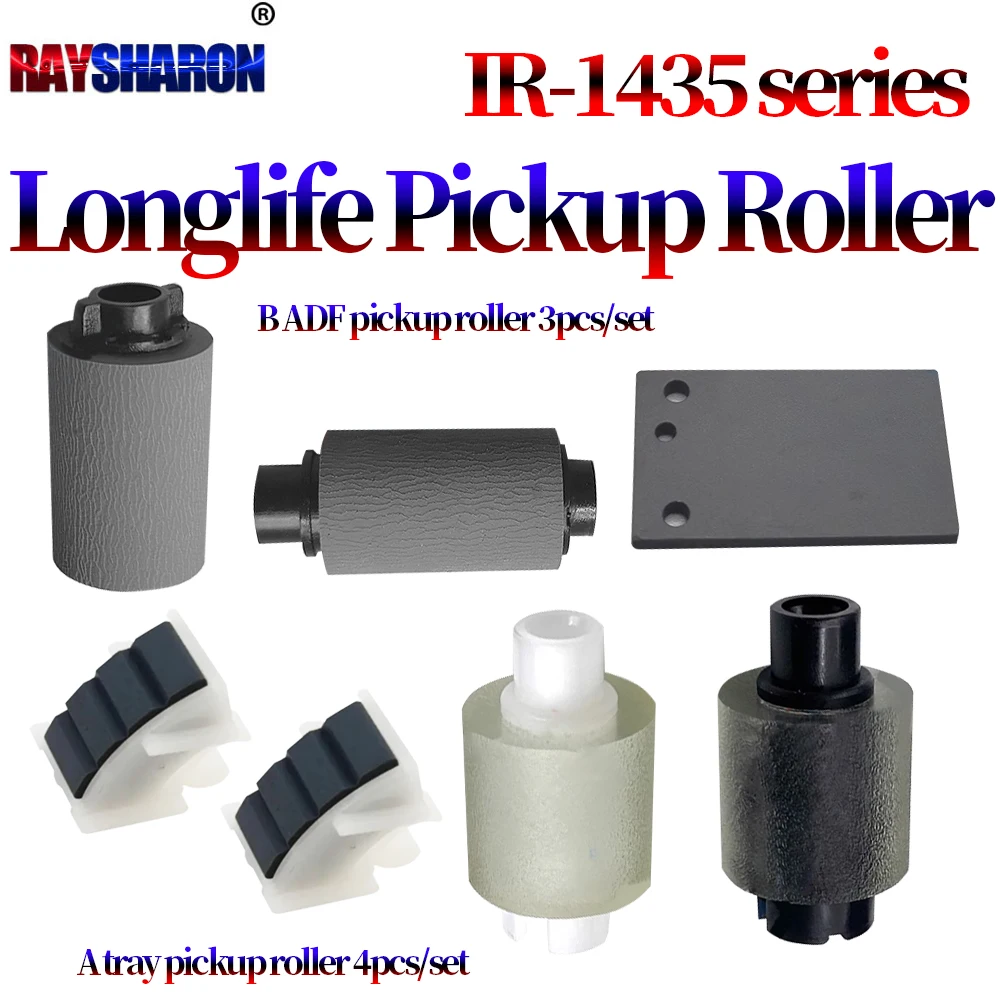 Auto Document Feeder ADF Paper Tray Pickup Roller Separation Roller For Canon 1022 1023 1024 iR1435i iR1435iF iR1435P iR1435