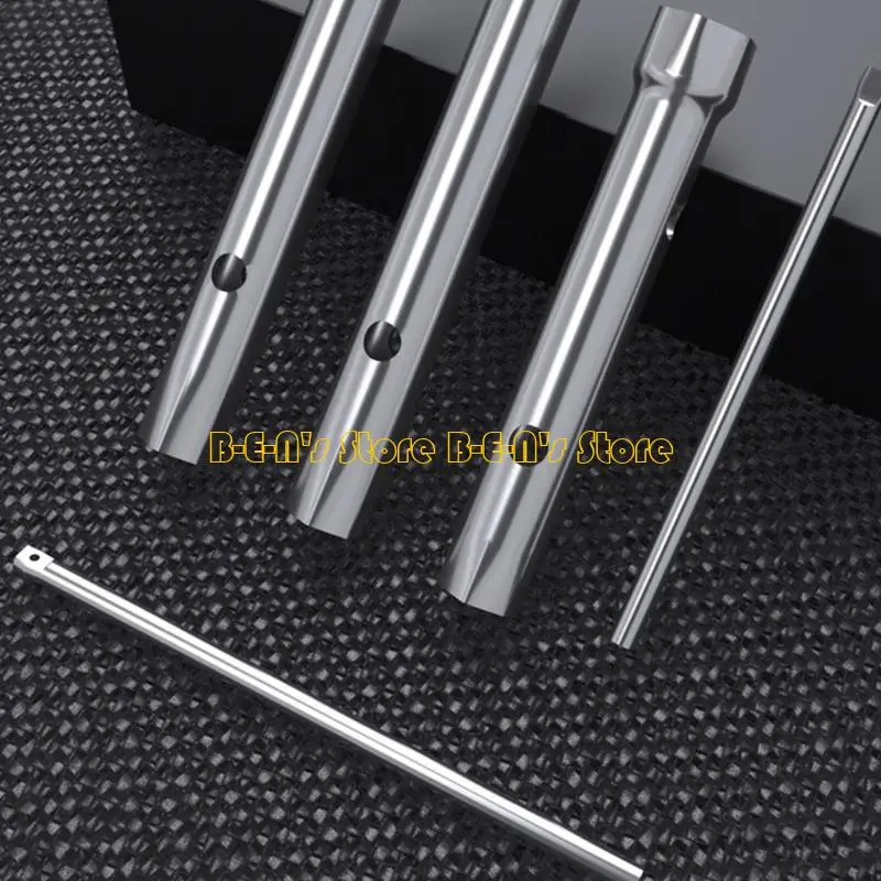 Y1AD Universal Plugs Socket Wrench Set 2 In 1 Tool With Reinforced Head And Extended Handle Option For Narrow Space