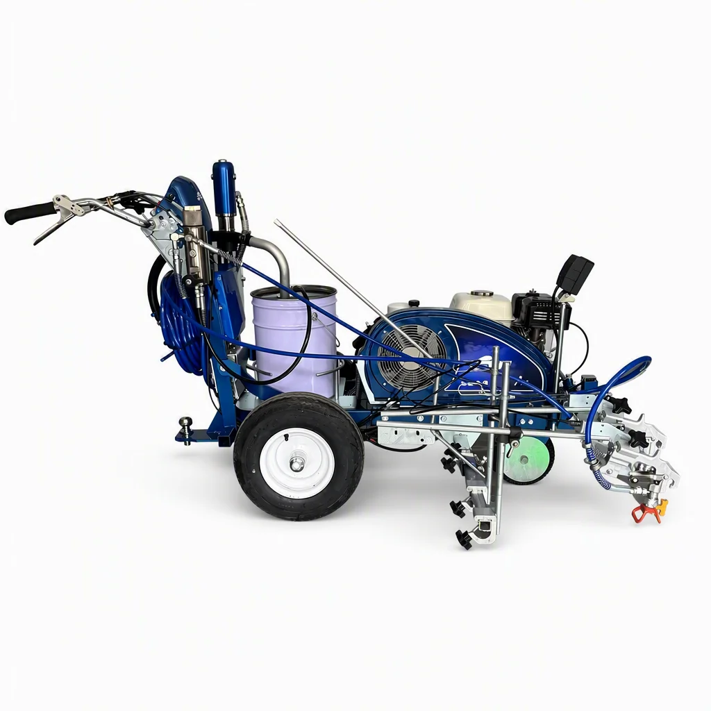 CE Certified 9L High Pressure Airless Line Striper Cold Spray Airless Road Line Marking Machine