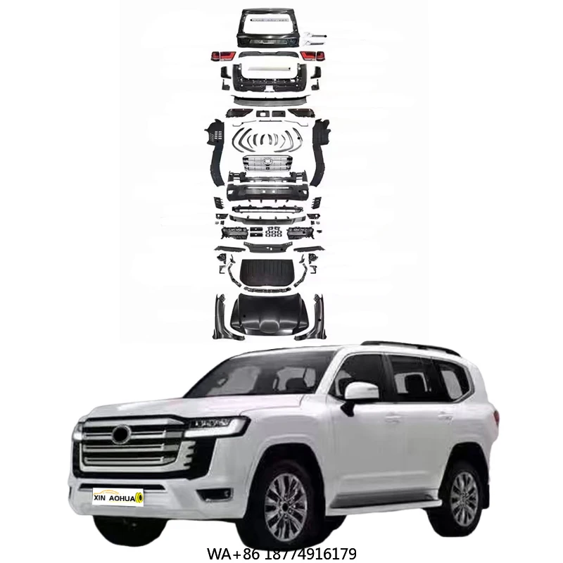 

High Quality Car Modification Parts Body Kit for 200 2008-2021 Upgrade to LC300 Variant