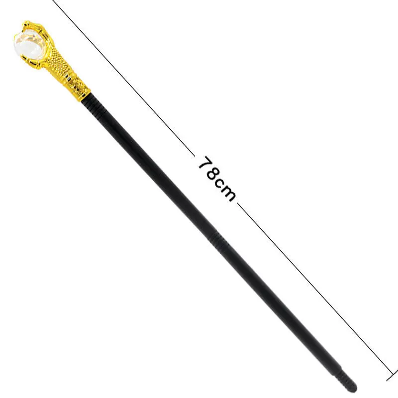 Cosplay Scepter,Walking Stick Props Eagle Claw Ball Grasping Stick King Wand,Red Party Halloween Props for Adult and Children