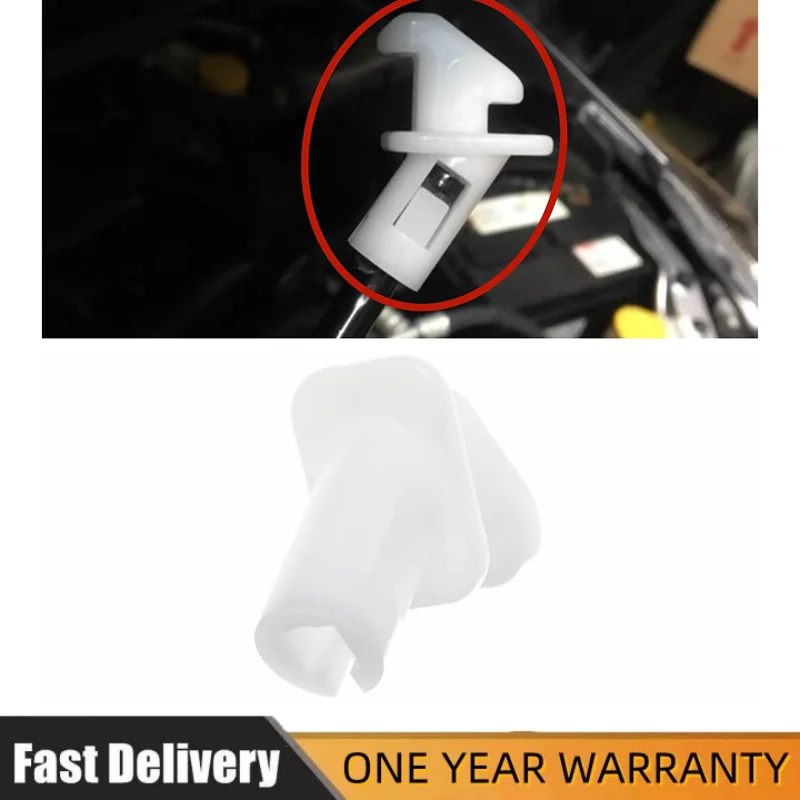 

57242FJ00 For Subaru XV Automobile Engine Hood Support Rod Clip Support Rod Plastic Head White Clip