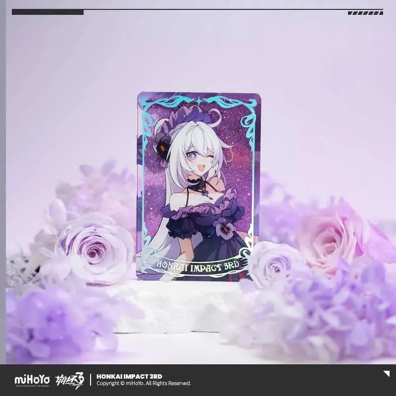 

Официальный акриловый сувенир Mihoyo Honkai Impact 3rd серии «Цветочная Весенняя Рассветная Серия» с эффектом текучего песка, оригинальные аксессуары для аниме и игровых персонажей